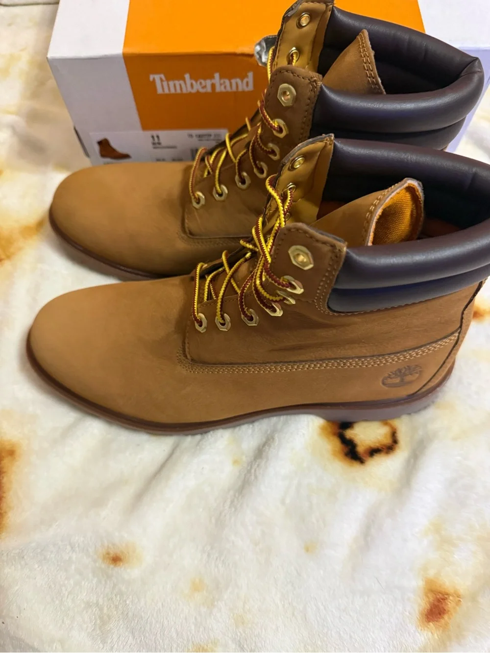 Timberland Wheat Brown Work Boots